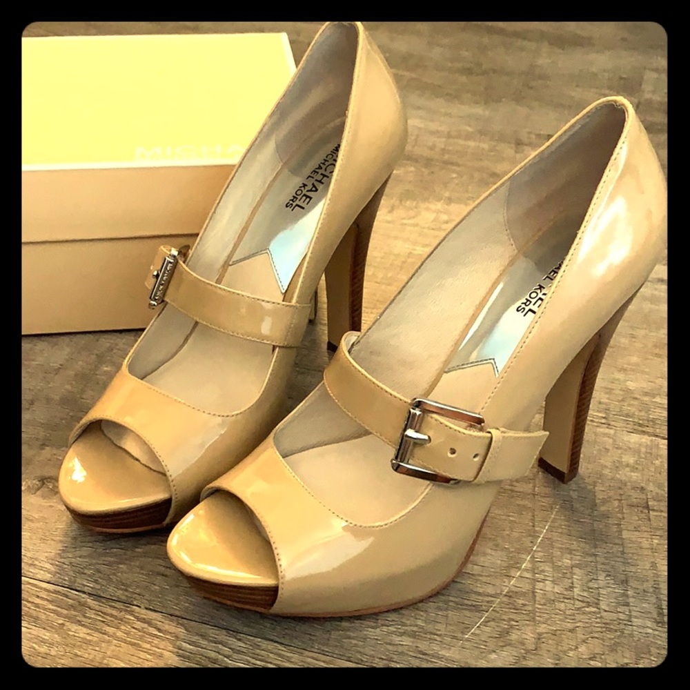 MICHAEL Michael Kors Chandler Mary Jane heels